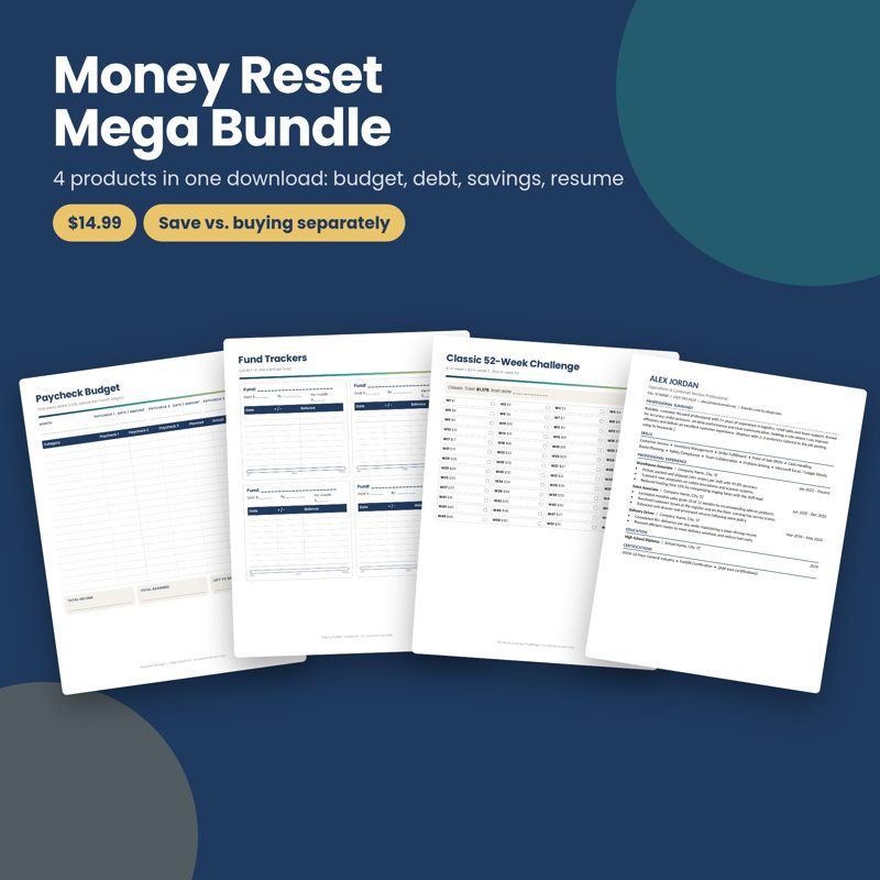 Money Reset Mega Bundle preview